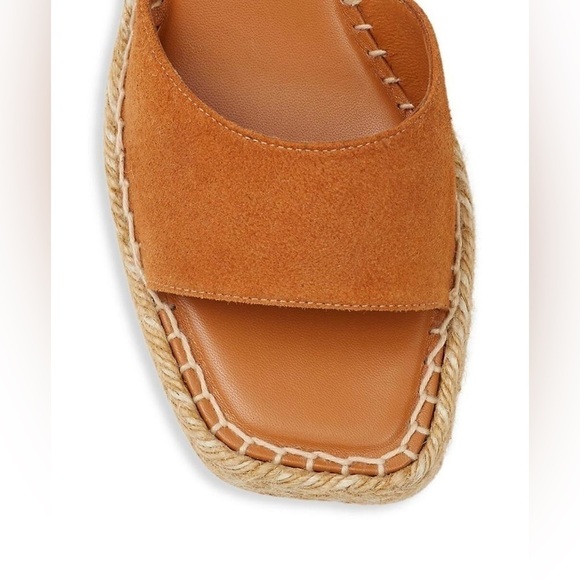 NIB Lafayette 148 Margot Suede Espadrille Platform Wedge Sandals - Picture 4 of 12